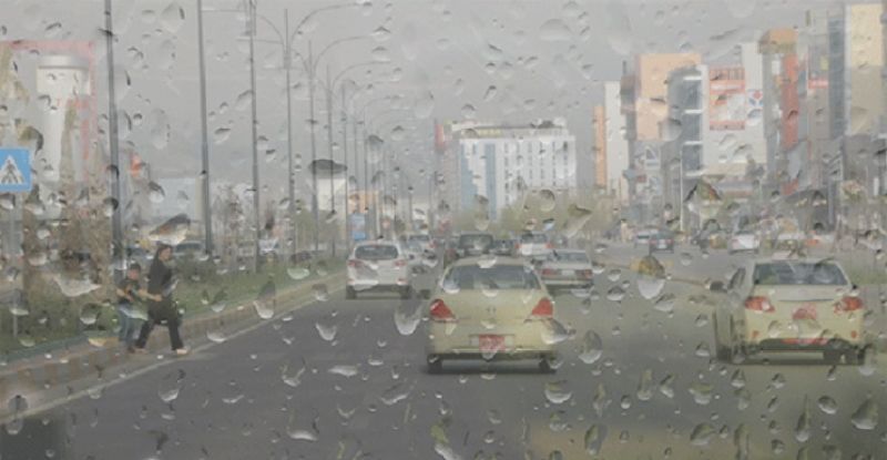 سبەى لە هەرێمى کوردستان باران دەبارێت