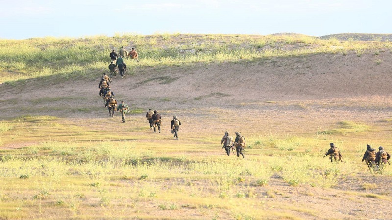 فەرماندەیی ئۆپەراسیۆنە هاوبەشەکانى عێراق کوژرانی چەند تیرۆریستێکی ڕاگەیاند