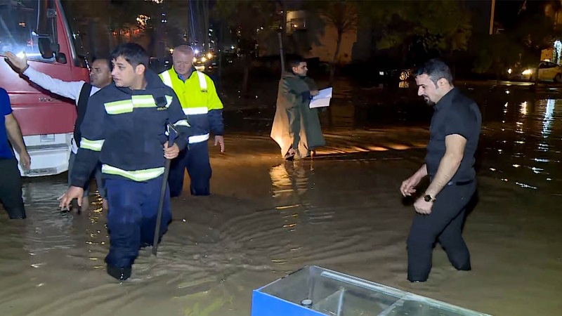 کەشناسى: بارانى بە لێزمە دەبارێت و هەورە تریشقەى لەگەڵە