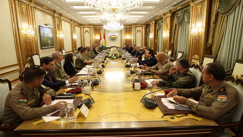 هاوپه‌یمانیى نێوده‌وڵه‌تى و كاربه‌ده‌ستانى هه‌رێمى كوردستان كۆبوونه‌وه‌