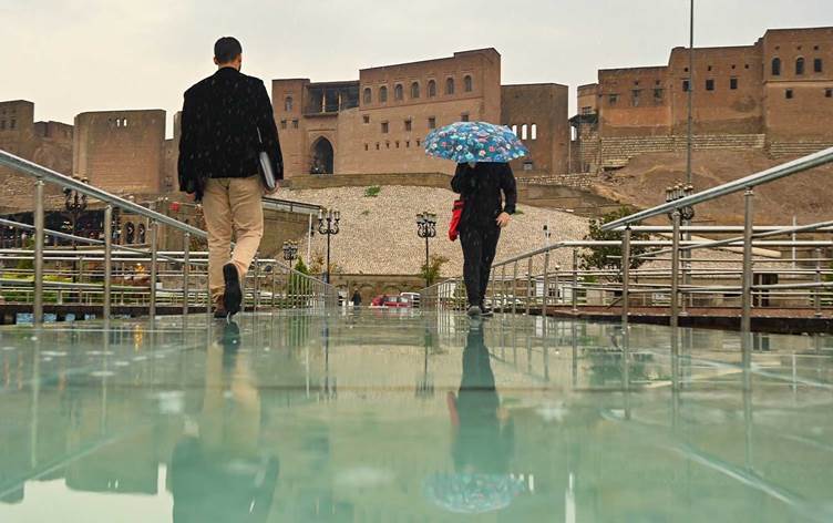 شەپۆڵێكی بارانبارین بۆ هەرێمی كوردستان بەرێوەیە و هۆشداری دەدرێت