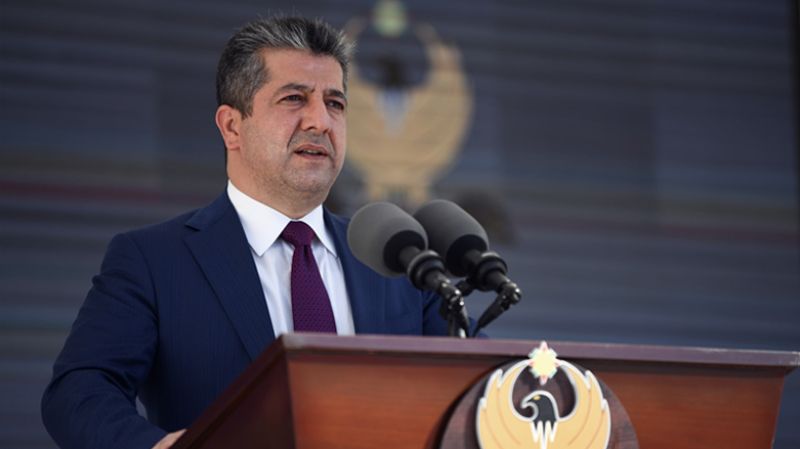 مەسرور بارزانى: نابێ هیچ بەشێکى کوردستان لە دەرەوەى دەسەڵاتى حکومەتى هەرێم کاربکات