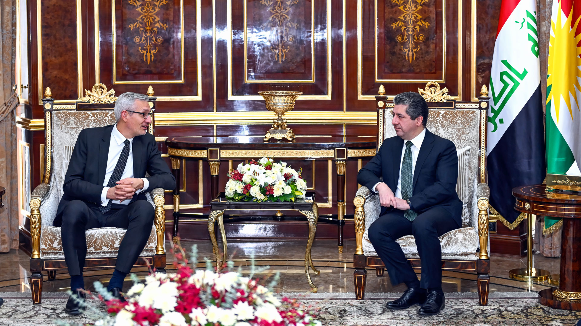 مەسرور بارزانى لەگەڵ شاندێکى وەزارەتى دەرەوەى ئەڵمانیا کۆبووەوە