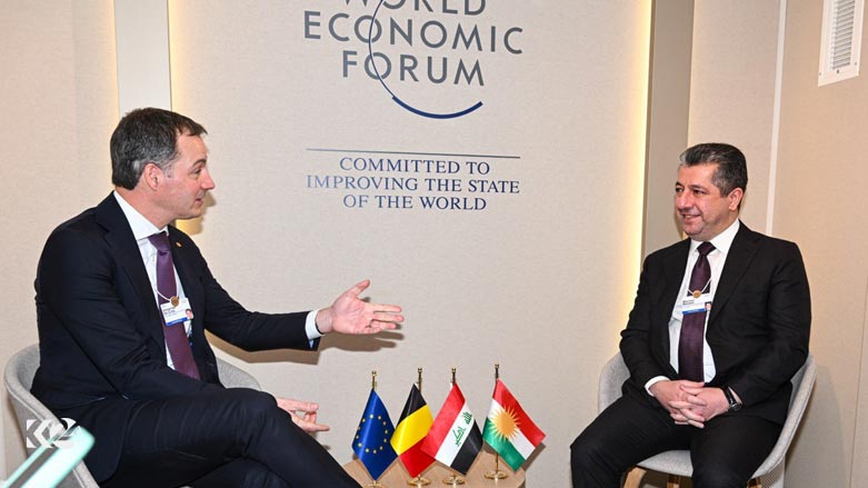 مەسرور بارزانى و سەرۆک وەزیرانى بەلیجیکا کۆبوونەوە