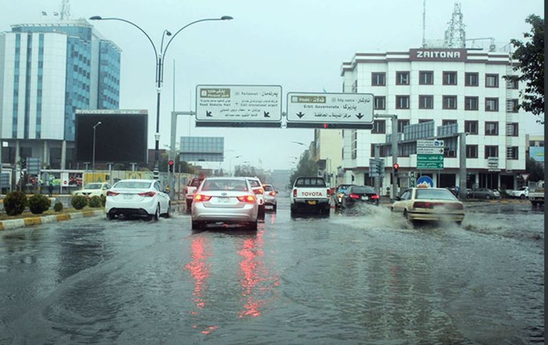 ئەمڕۆ و سبەى کەشناسى هەرێم پێشبینى بارانبارین دەکات