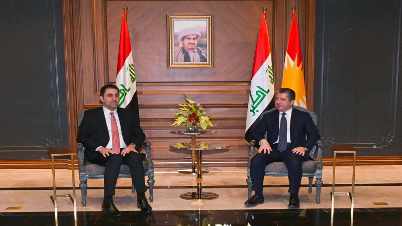 مەسرور بارزانی و جێگرانی سەرۆکی پەرلەمانی عێراق کۆبوەوە