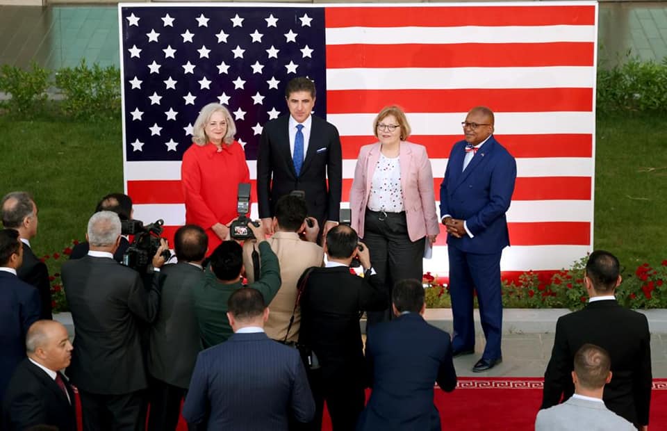 وەزارەتى دەرەوەى ئەمەریکا: سەرکردایەتیى سەرۆک نێچیرڤان بارزانى بەرز دەنرخێنین