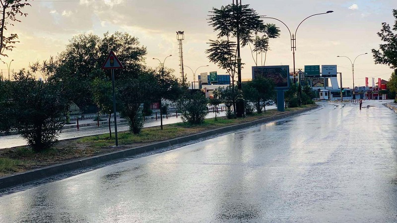 کەشناسى هەرێم: باران دەبارێ و هەورکە بروسکەى لەگەڵە