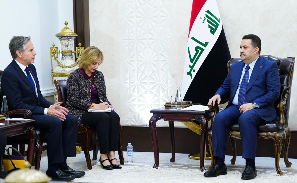 وەزیرى دەرەوەى ئەمەریکا بەنهێنى سەردانى بەغدا دەکات