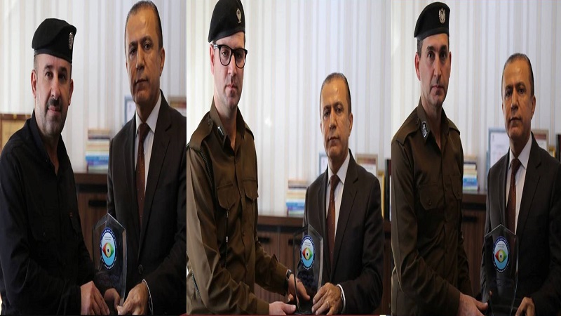 قەڵغانى دەستپاک دەبەخشرێتە سێ پۆلیسى سلێمانى