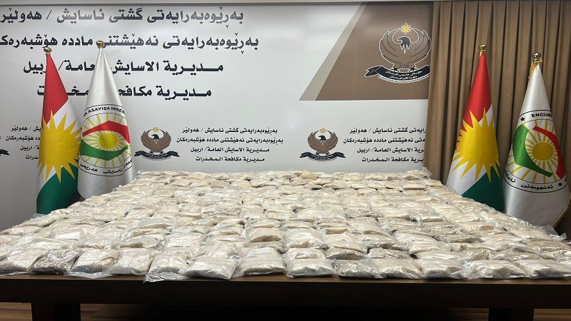 لە ساڵى (2023)دا دەستبەر (10) ملیۆن دانە حەب دا گیراوە