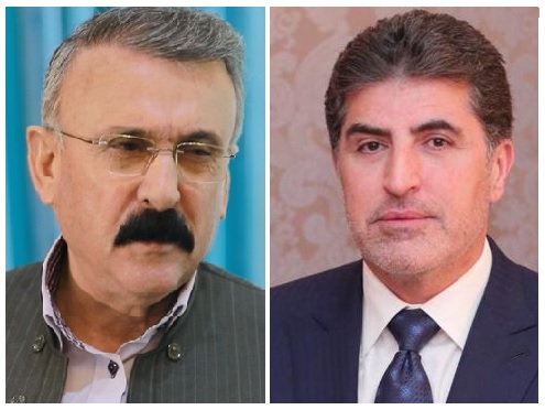 سەرۆکى هەرێمى کوردستان سەرەخۆشى لە مەحموود سەنگاوى دەکات