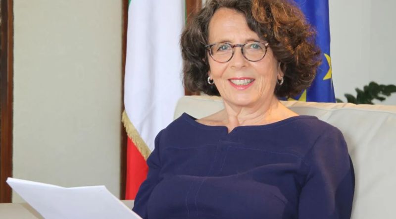 مارینا سیرینى جێگرى وه‌زیرى ده‌ره‌وه‌ى ئیتاڵیا له‌ هه‌ولێرە