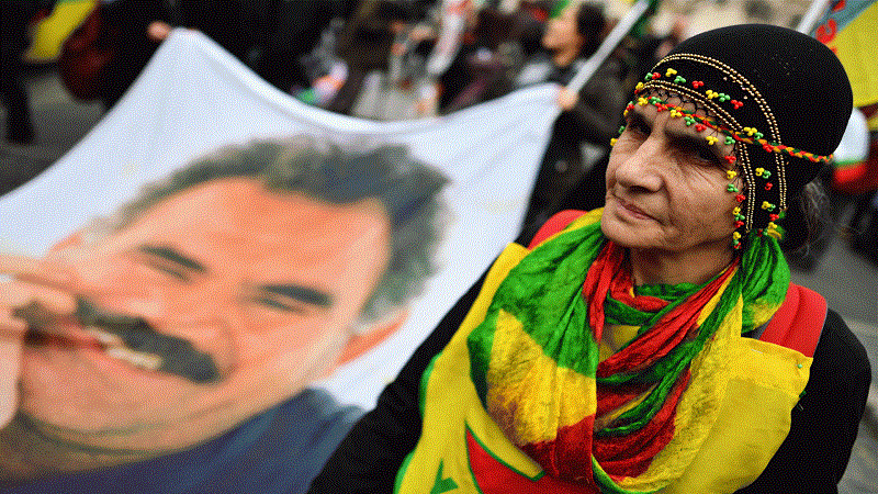 ئاكپارتى لە هەڵبژاردنەكانى تورکیا ئۆجەلان  وەک كارتێک بەكاردەهێنێت