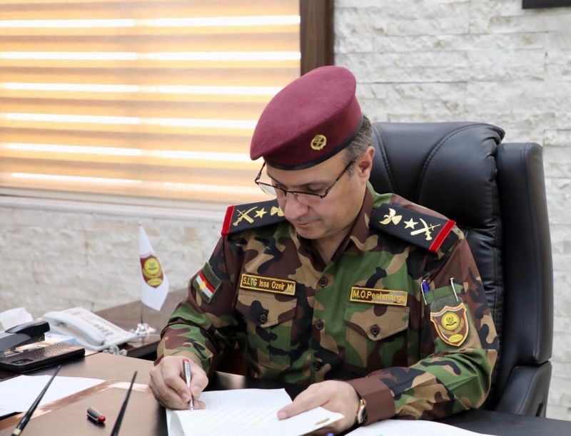 بەبێ یەکەى (70 و 80) پلەى ئەفسەرانى وەزارەتى پێشمەرگە گەڕانەوە