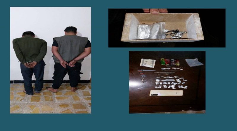 دوو بەکارهێنەرى ماددەى هۆشبەر لە هەولێر دەستگیرکران