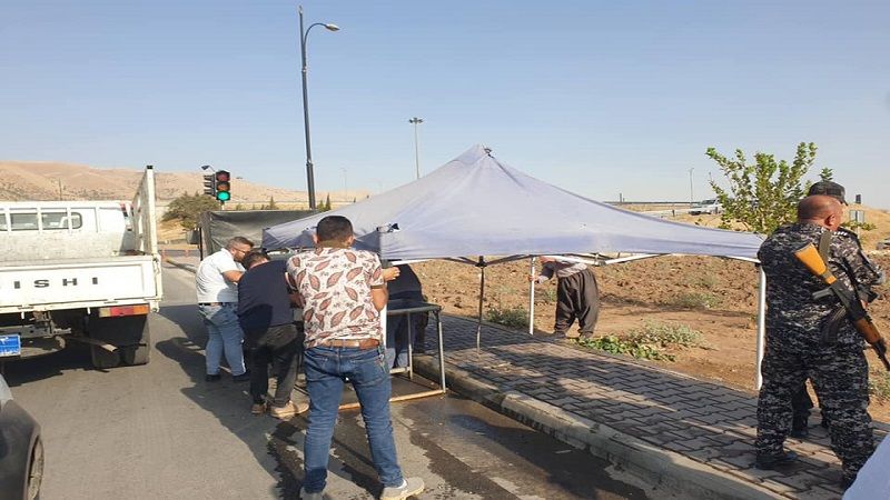 هەڵمەتى لابردنى زێدەڕۆیى سەر شەقامەکان لە هەولێر دەستیپێکرد