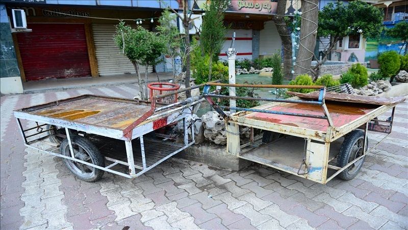 لەسەر شوێنى عارەبانەیەک شەش کەس بریندار دەبن