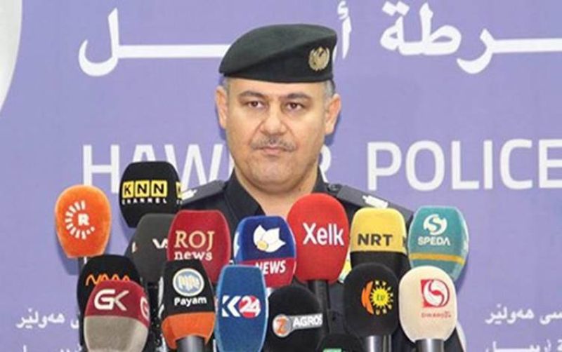پۆلیسی هەولێر: لە ماوەی ساڵێکدا 1537تۆماتبارمان دەستگیرکردووە